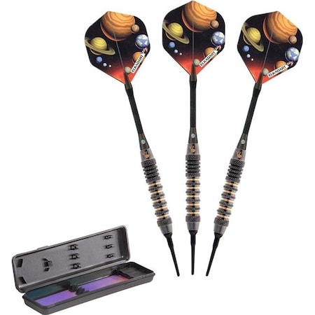 Elkadart Elkadart 20-0682-16 Orbital Steel Tip Darts; Multi-Color - 16 g 20-0682-16